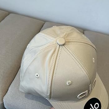 alo キャップ　ベージュ Amazon | [CAISHUANGER] Alo ロゴ刺繍入りベースボールキャップ